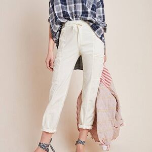 Anthropologie Angela Cropped Cargo Pants